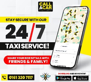 Call A Car Taxis Tameside place picture